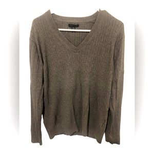 Tommy Hilfiger XXL Women’s Gray V neck long sleeve sweater